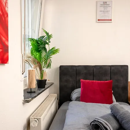 Serviceroom24 - Space In Herten Wlan - Smart-tv - 24-7 Check-in Und Kueche Apartment *